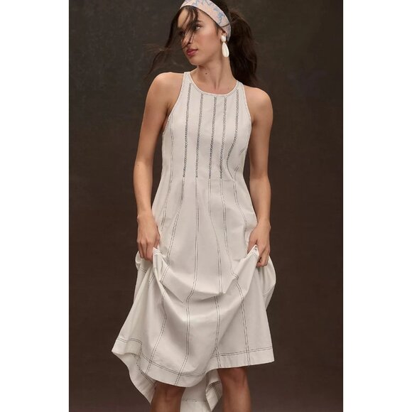 Daily Practice by Anthropologie Sleeveless Midi Dress 1X/2X - Picture 2 of 4